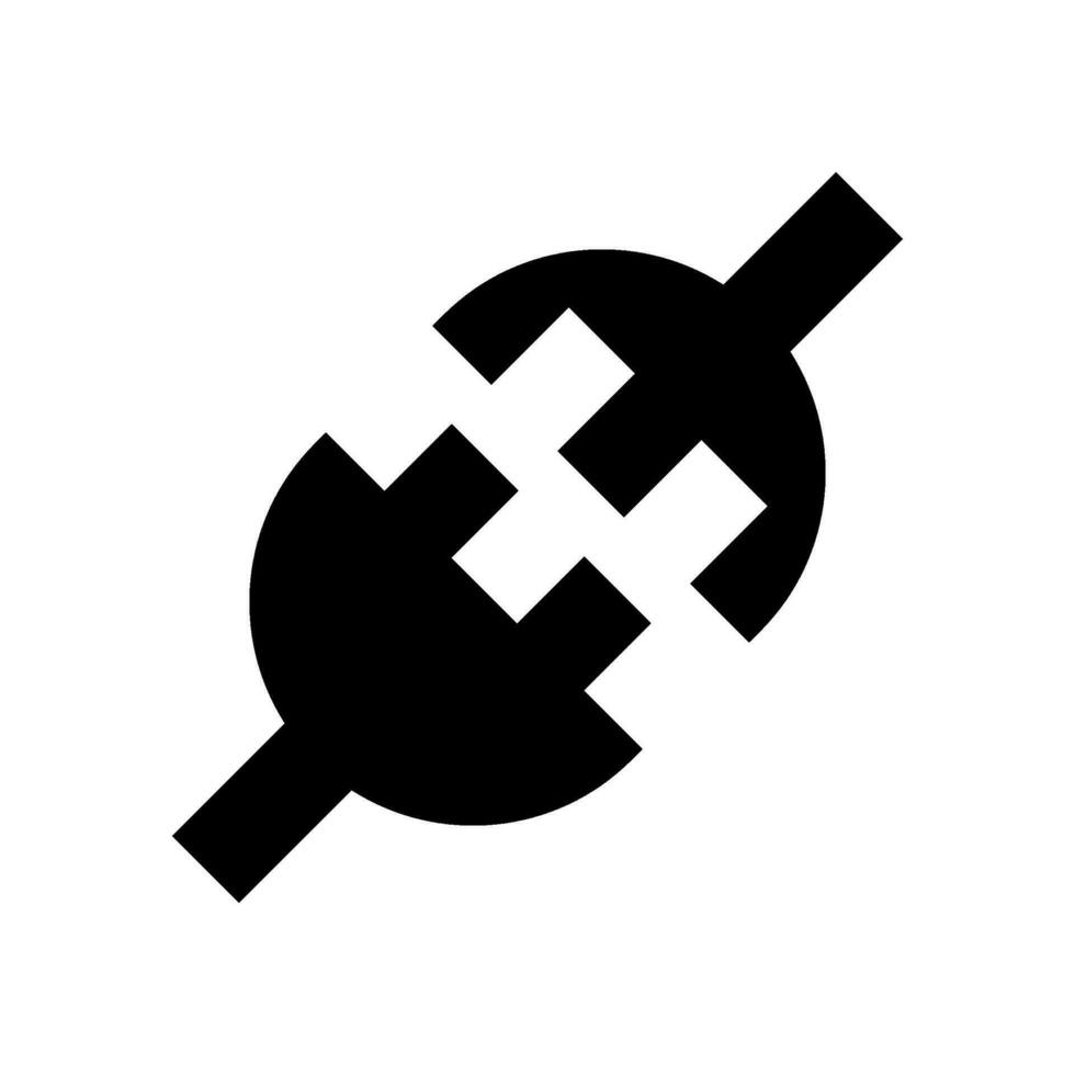 plugg ikon vektor symbol design illustration