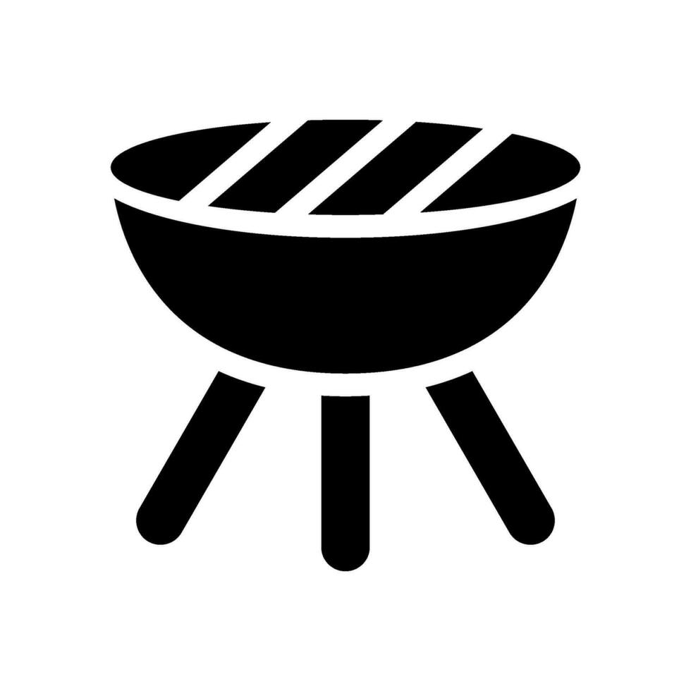 grill ikon vektor symbol design illustration