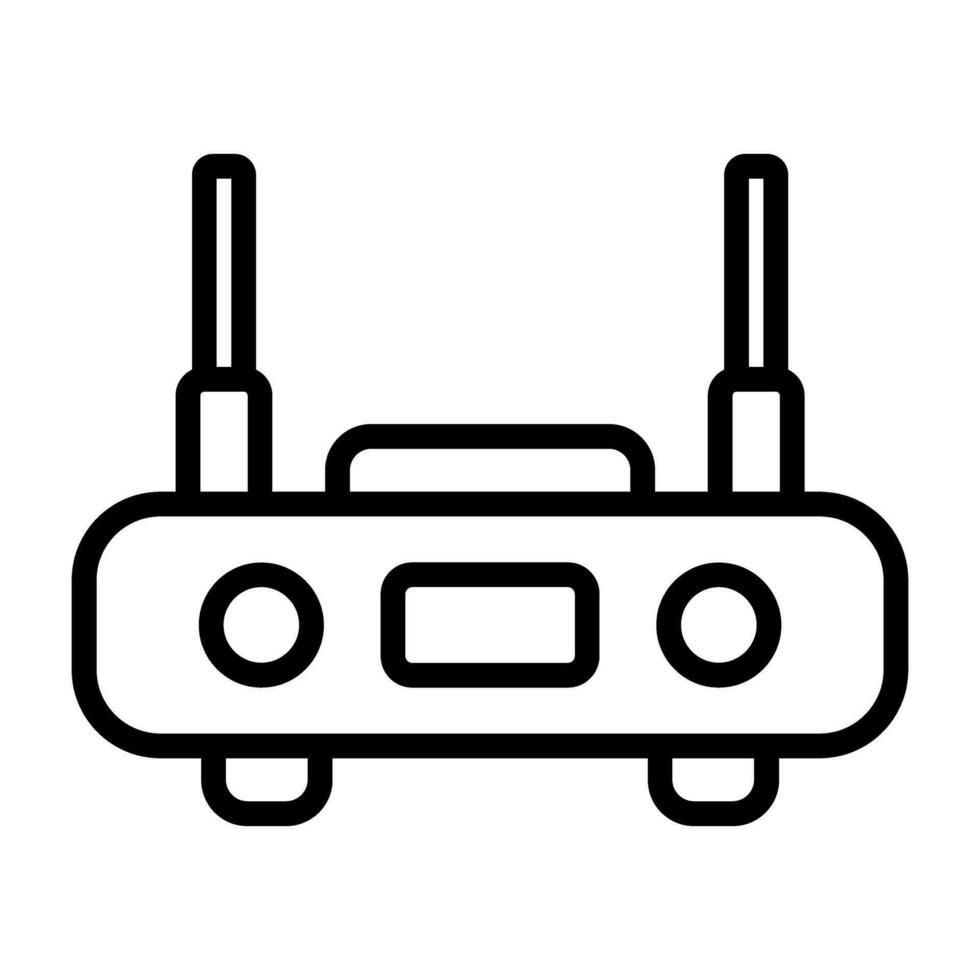 Router-Vektor-Symbol vektor