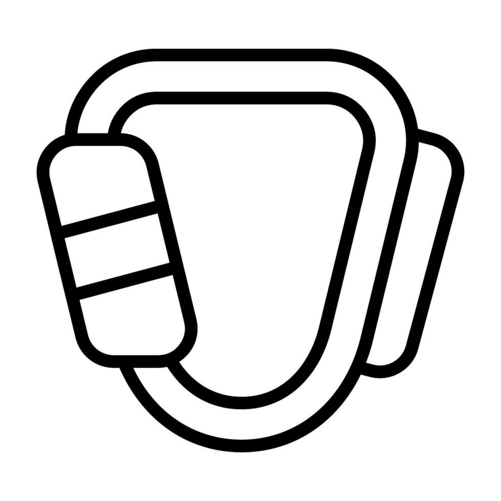 Karabiner Vektor Symbol