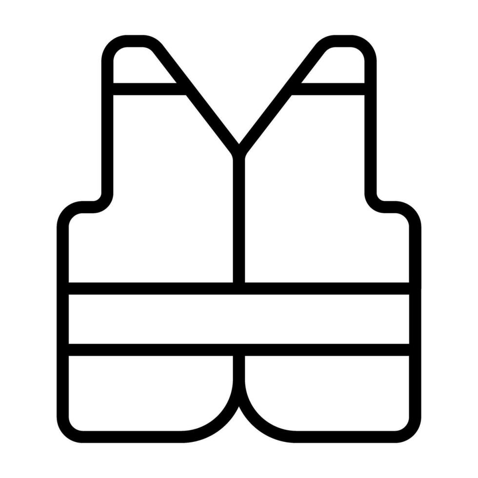 isoliert Jacke Vektor Symbol