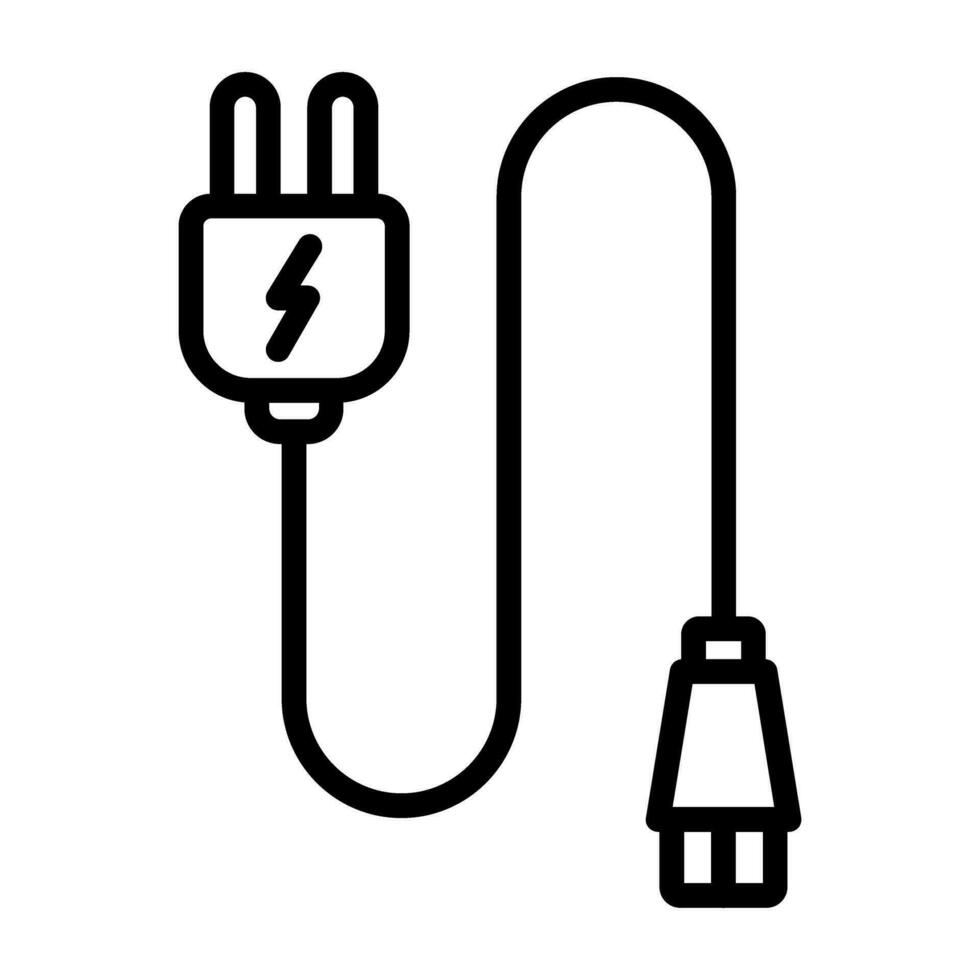 Monitor Kabel Vektor Symbol