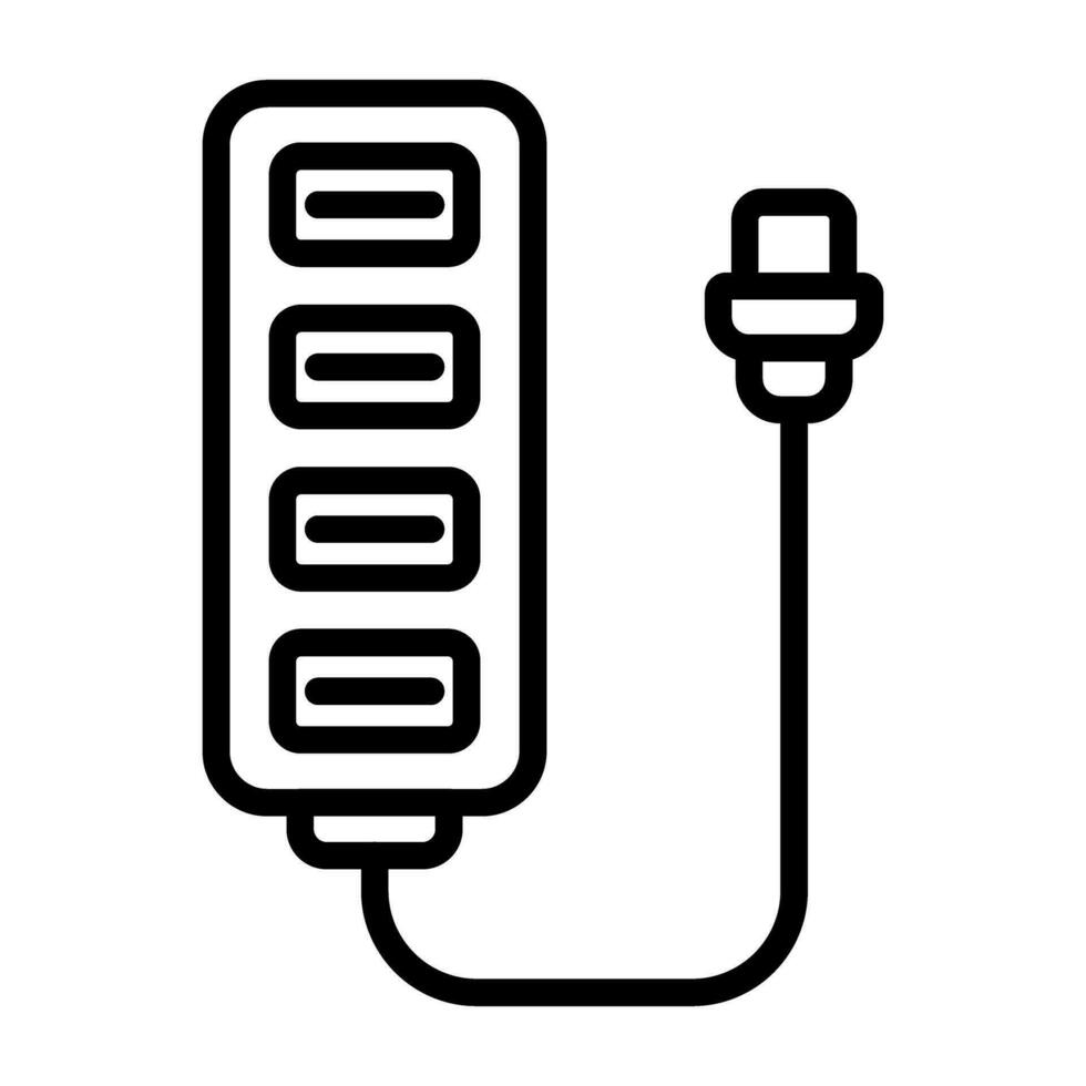 USB Nabe Vektor Symbol