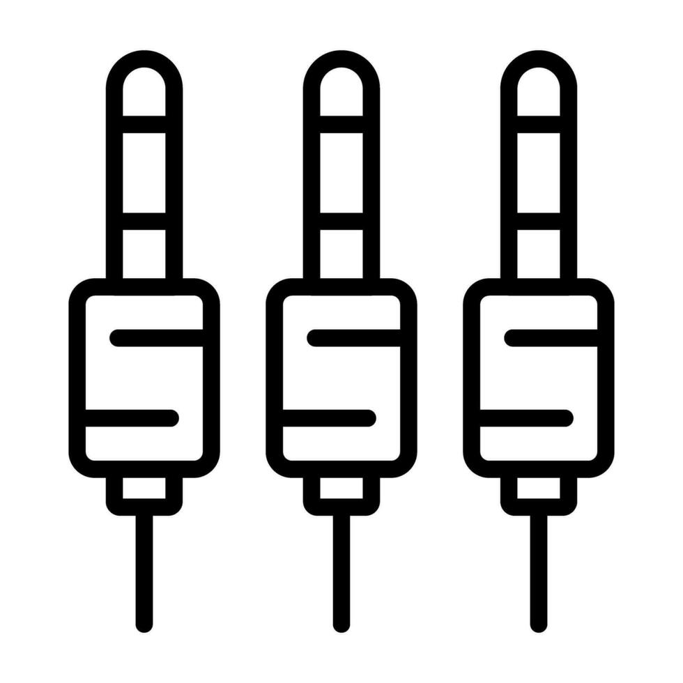 Video Kabel Vektor Symbol