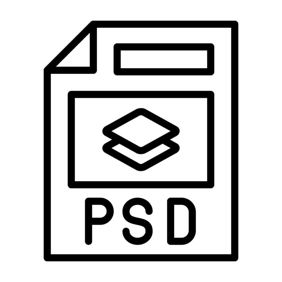 psd Datei Vektor Symbol