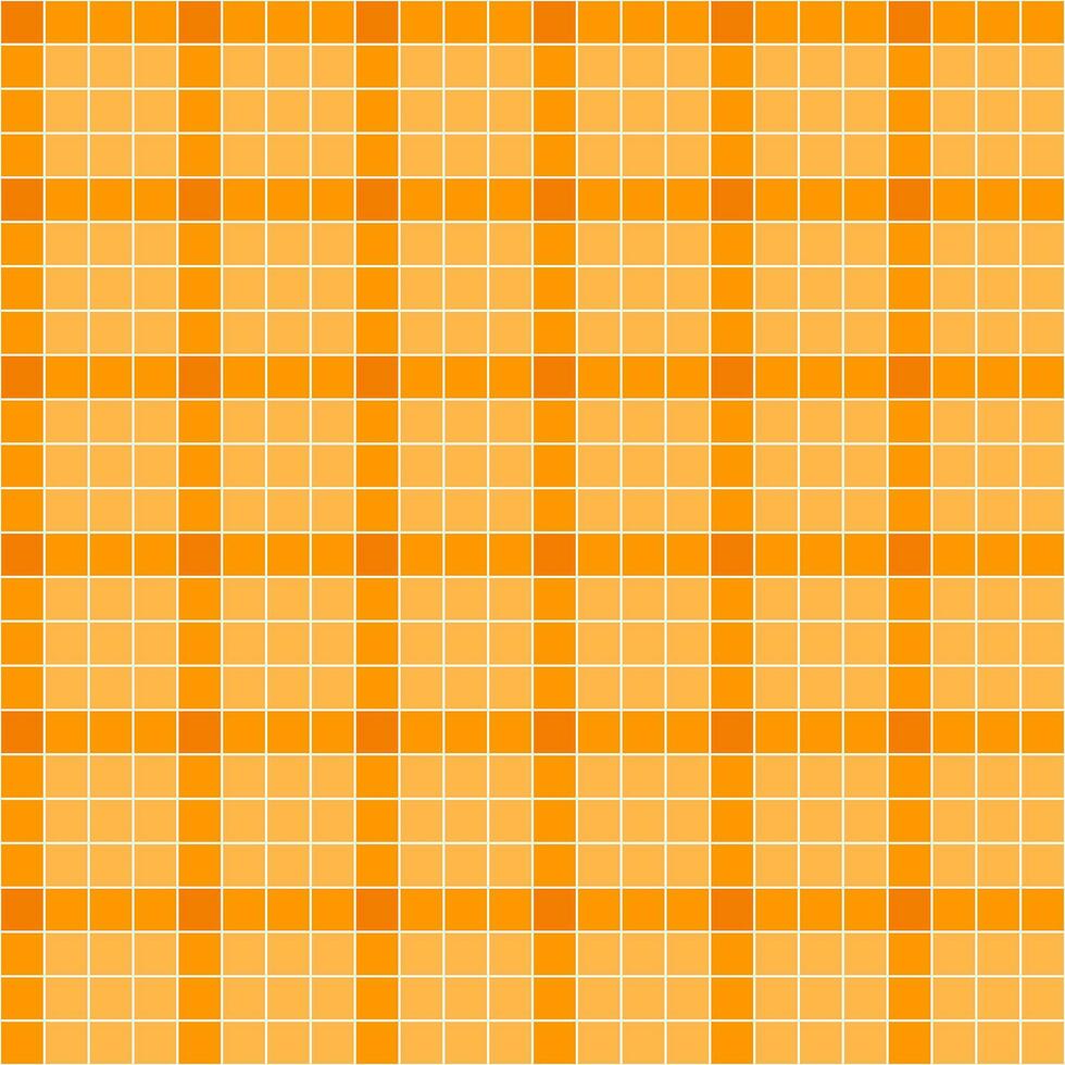 orange bricka bakgrund, mosaik- bricka bakgrund, bricka bakgrund, sömlös mönster, mosaik- sömlös mönster, mosaik- plattor textur eller bakgrund. badrum vägg kakel, golv plattor med skön mönster vektor