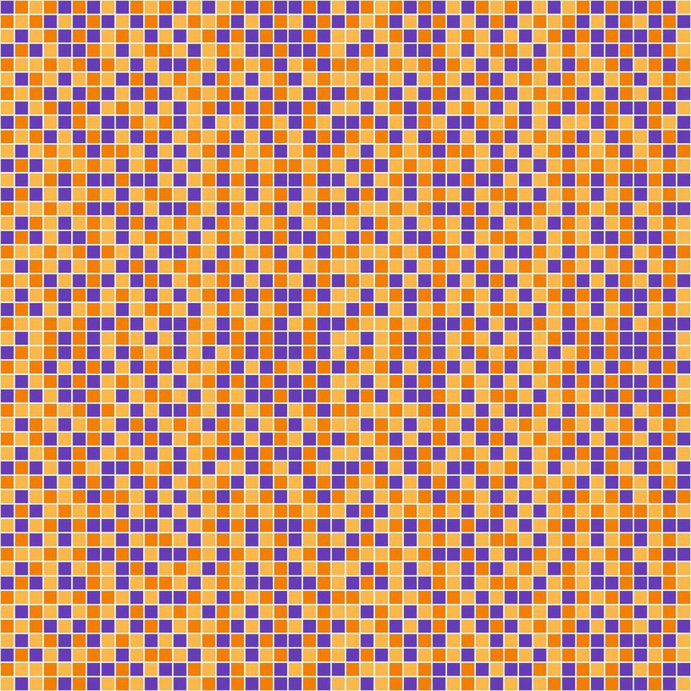 orange bricka bakgrund, mosaik- bricka bakgrund, bricka bakgrund, sömlös mönster, mosaik- sömlös mönster, mosaik- plattor textur eller bakgrund. badrum vägg kakel, simning slå samman kakel. vektor