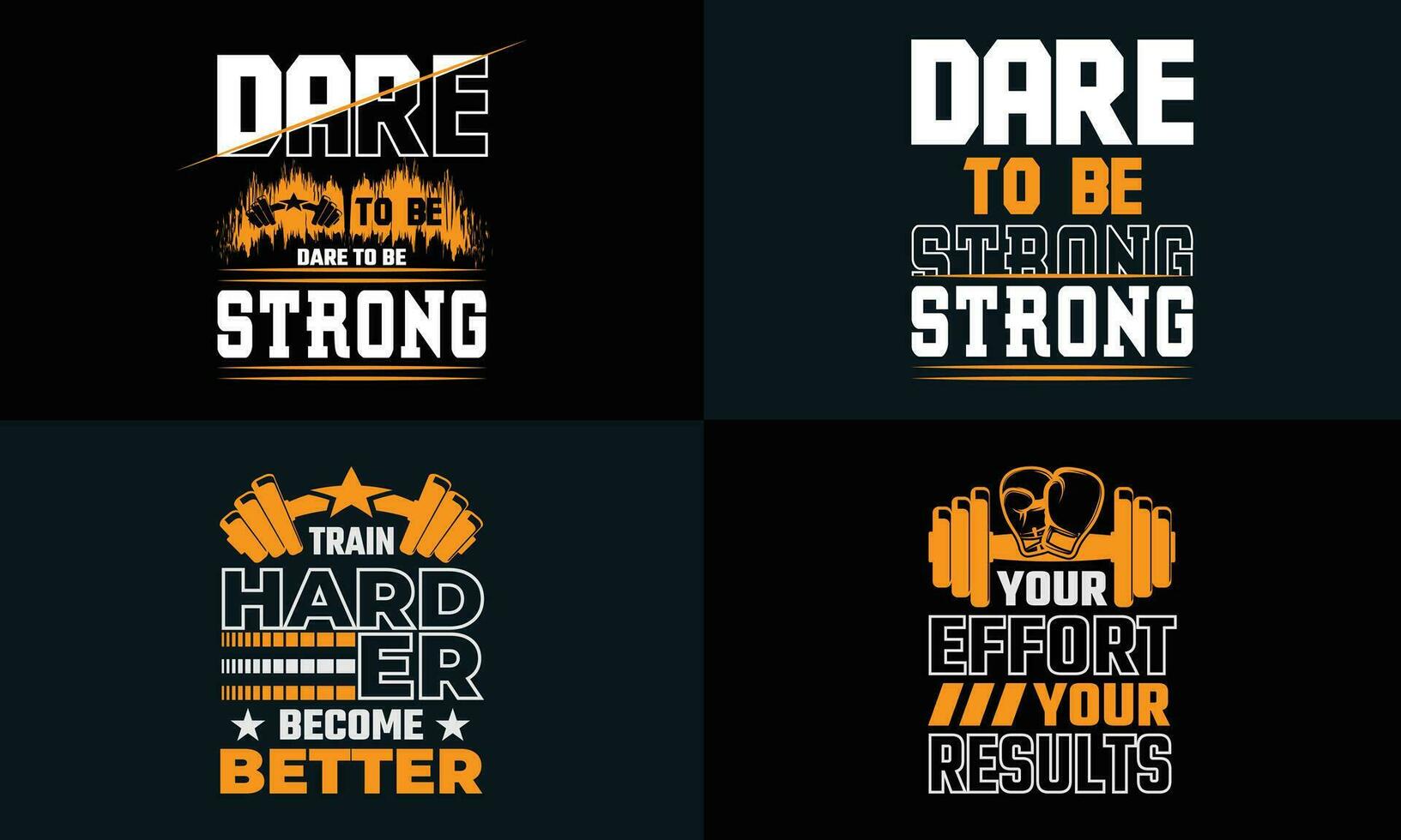 bäst typografi t skjorta design för Gym och kondition inspiration och motivering vektor