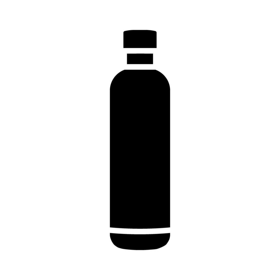 Flasche Vektor Symbol. Thermosflasche Illustration unterzeichnen. Flasche Symbol oder Logo.