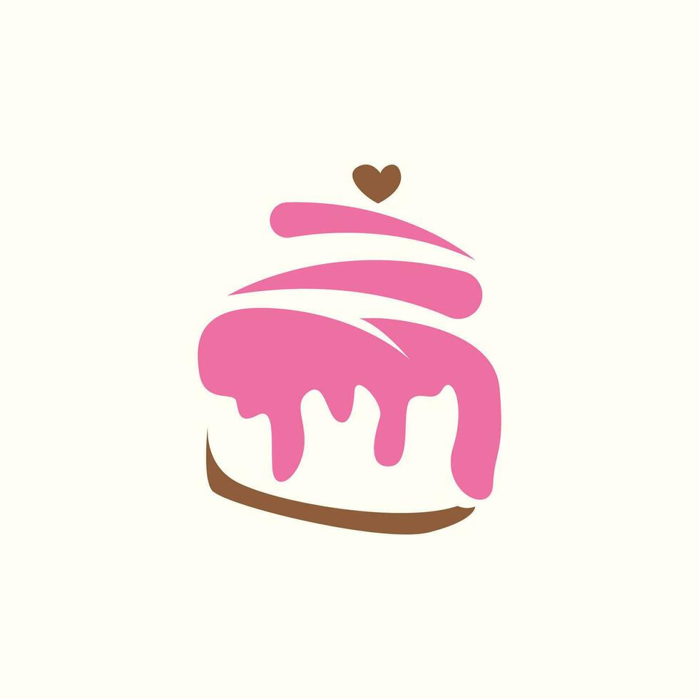 Brot Logo Design, Vektor Bäckerei Kuchen Weizen Essen Illustration