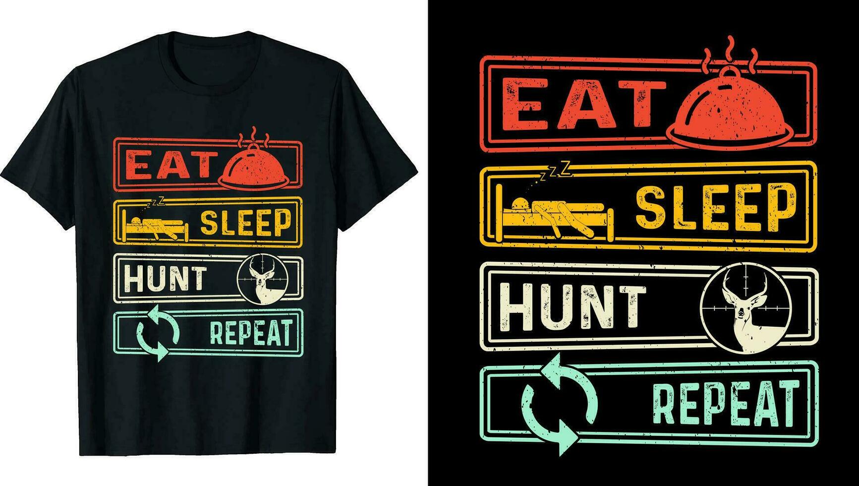 älg jaga t-shirt skriva ut attrapp jakt klubb emblem, vektor vild djur- märke, jakt t-shirt design mall.