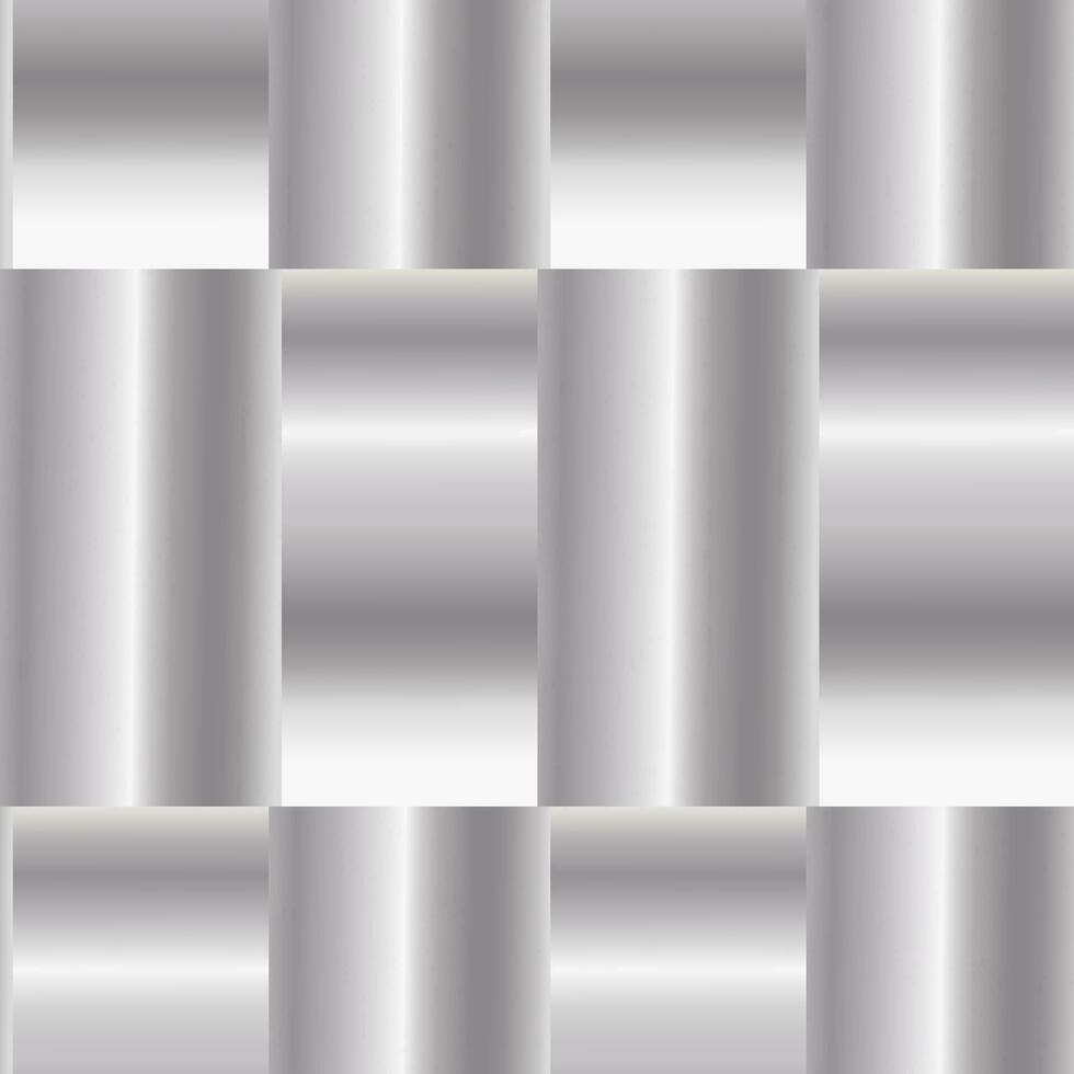 sömlös mönster silver- metall textur.metallisk tömma vertikal lutning mall.abstrakt grå dekoration.vektor skinande och metall stål lutning mall för krom gräns, järn ram, märka design vektor