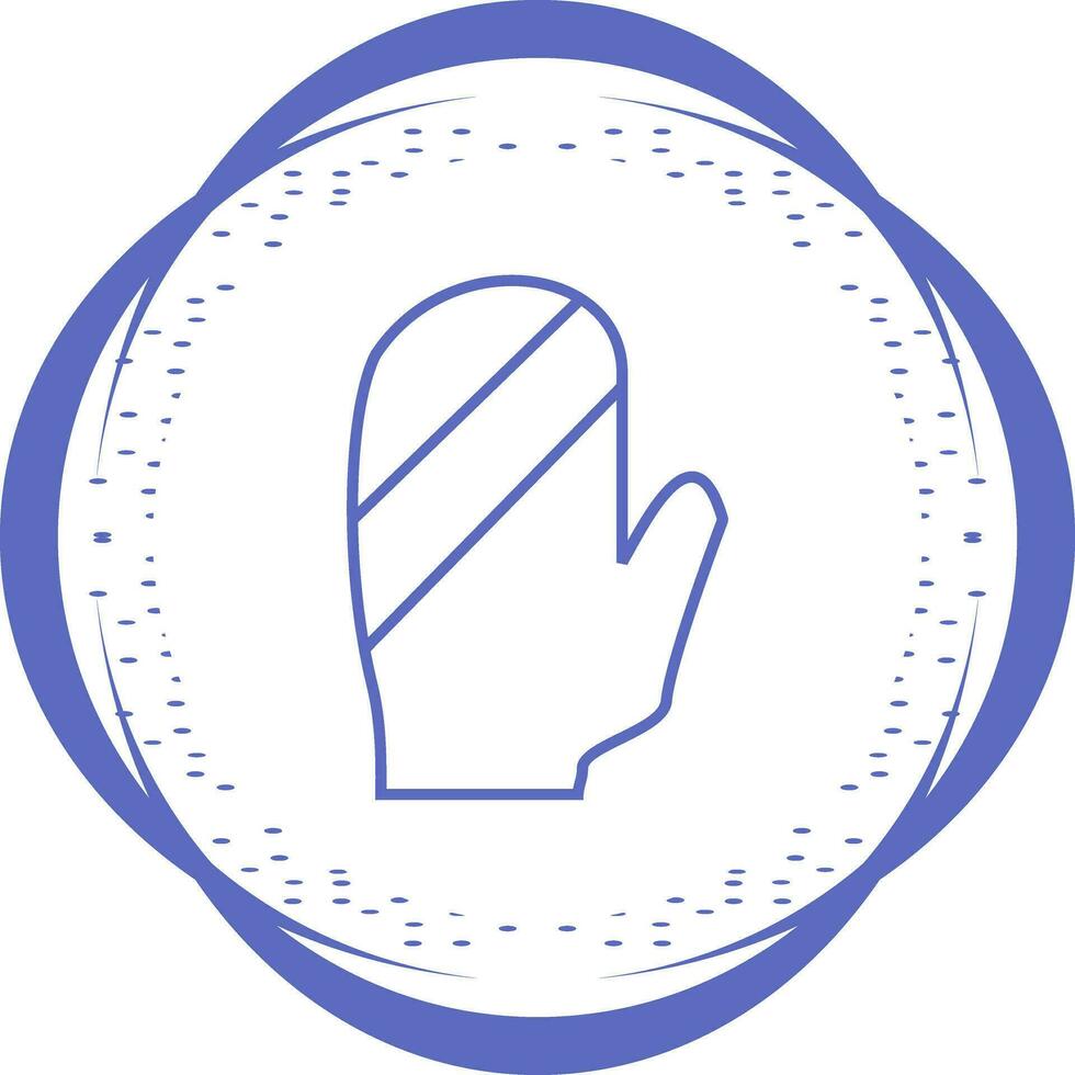 bakning handske vektor ikon