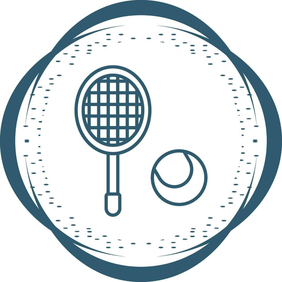 Tennis-Vektor-Symbol vektor