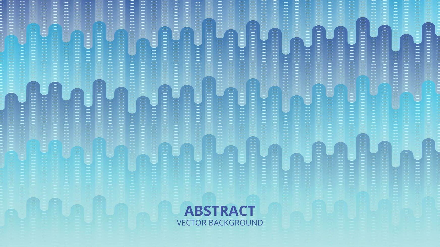 Vektor bg abstrakt Vektor Hintergrund Flüssigkeit Kurve Linien mit schattiert Weiß Nebel Berge Blau, Licht Blau Gradient