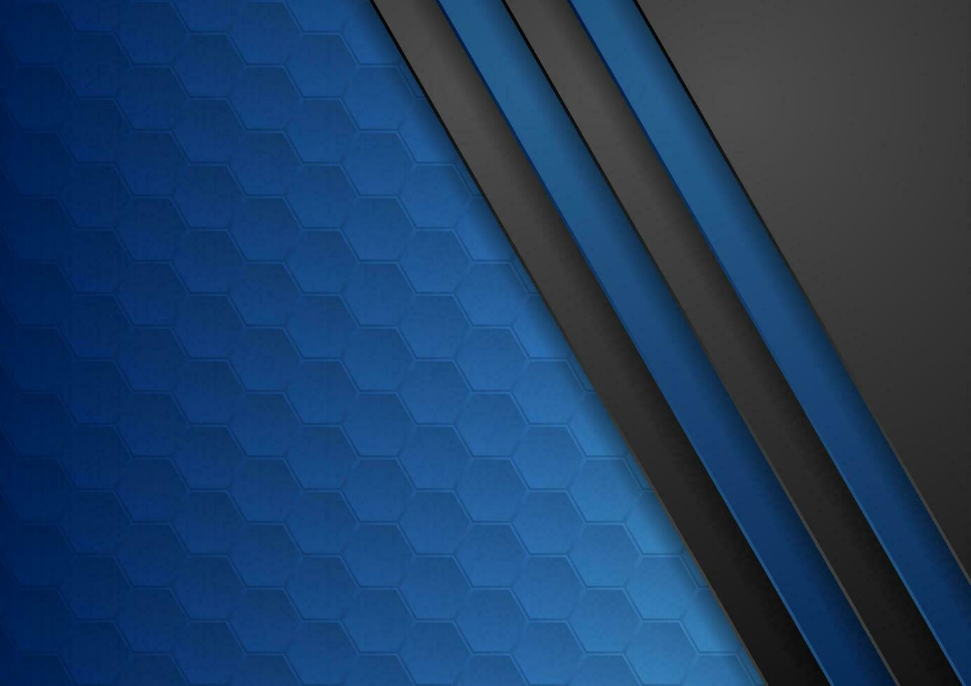 mörk blå abstrakt företags- tech bakgrund vektor