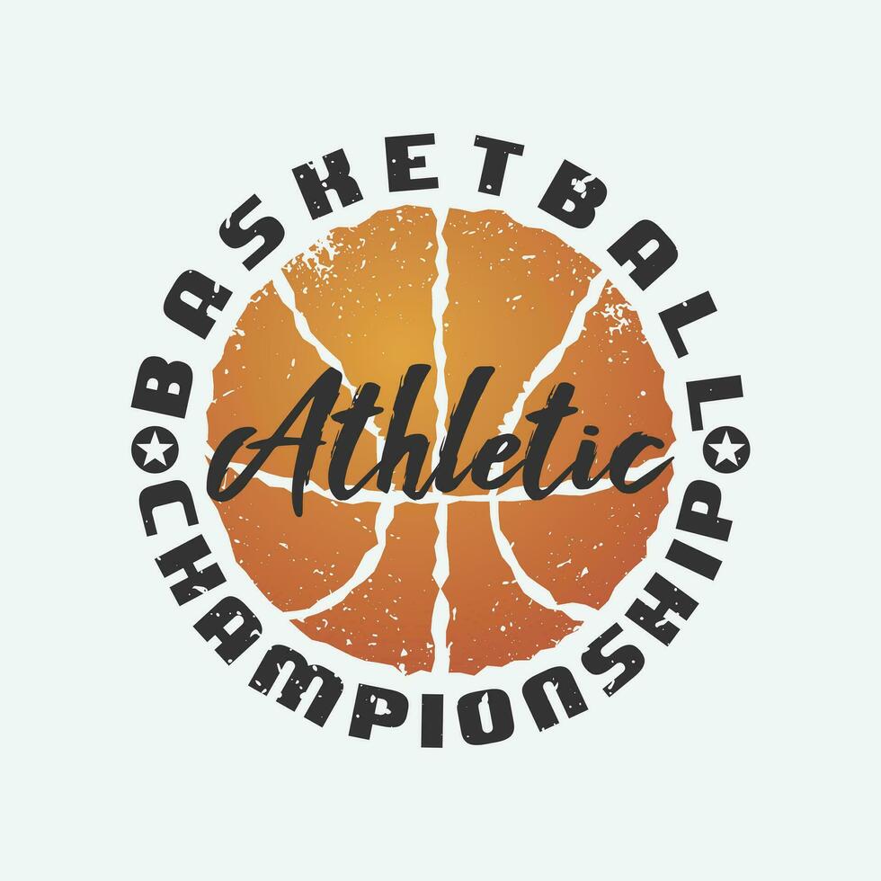 Basketball Sport Illustration Typografie. perfekt zum t Hemd Design vektor