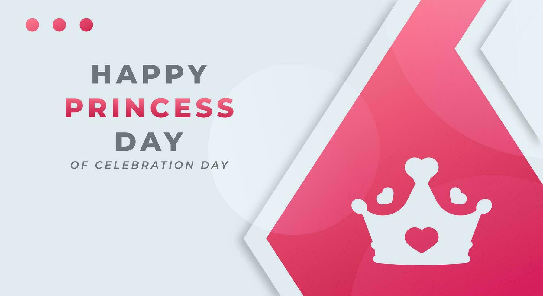 National Prinzessin Tag Feier Vektor Design Illustration zum Hintergrund, Poster, Banner, Werbung, Gruß Karte