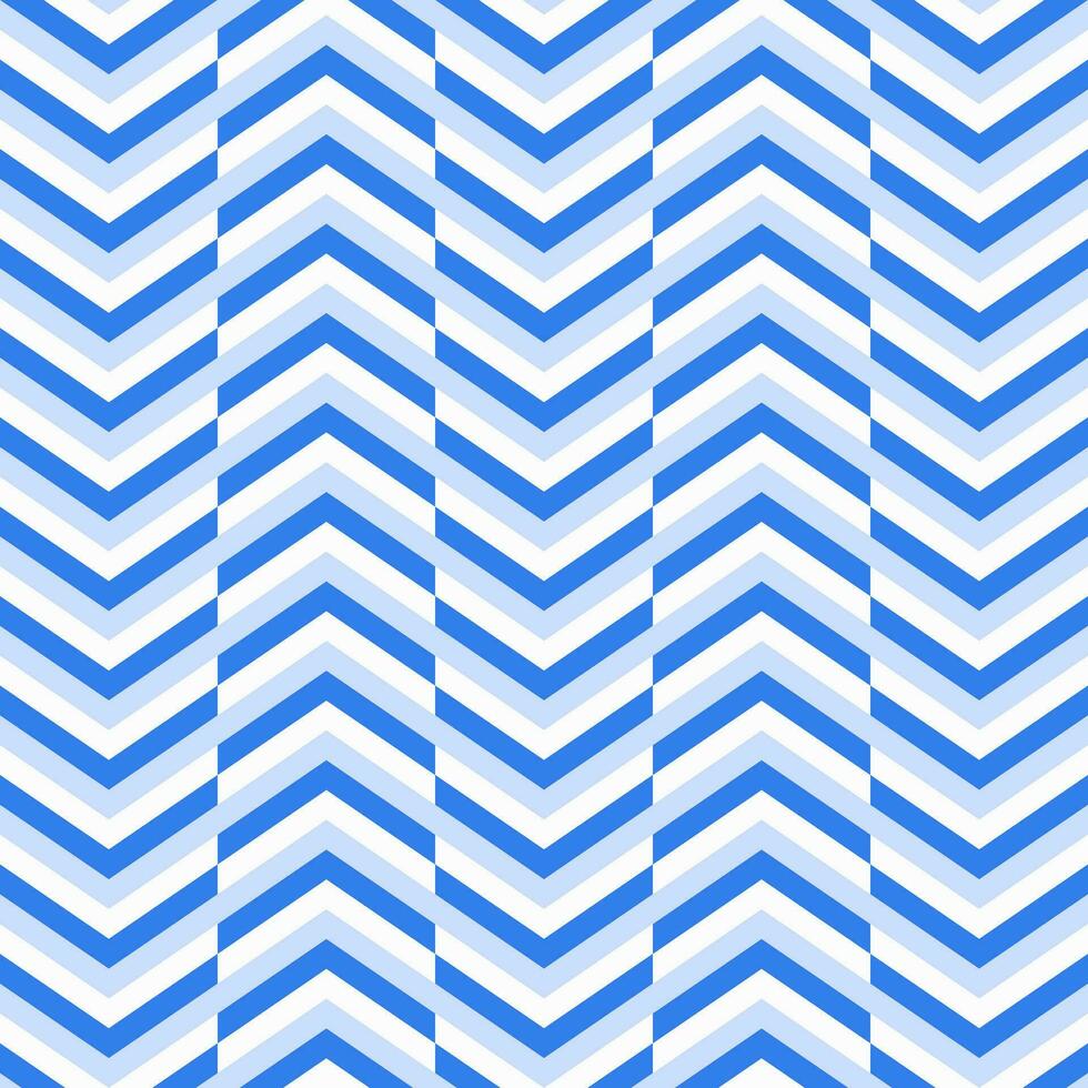 Blau und Weiß Chevron nahtlos Muster ,wiederholen abstrakt Hintergrund. vektor