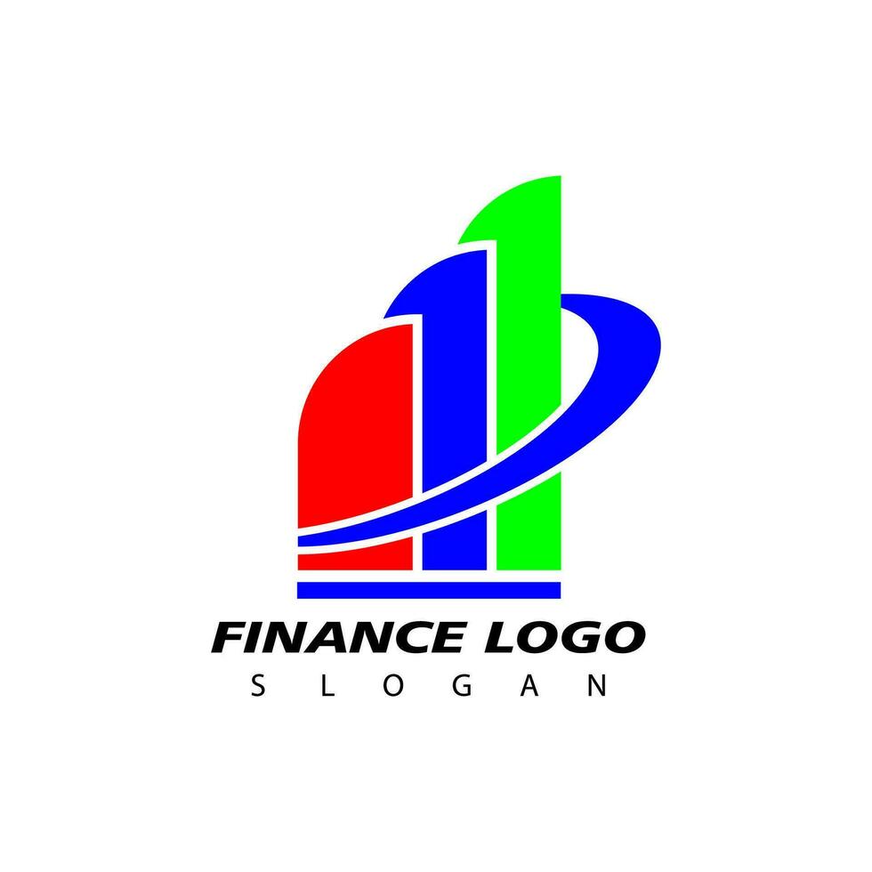 finanziell Logo, Design Inspiration Vektor Vorlage zum Geschäft