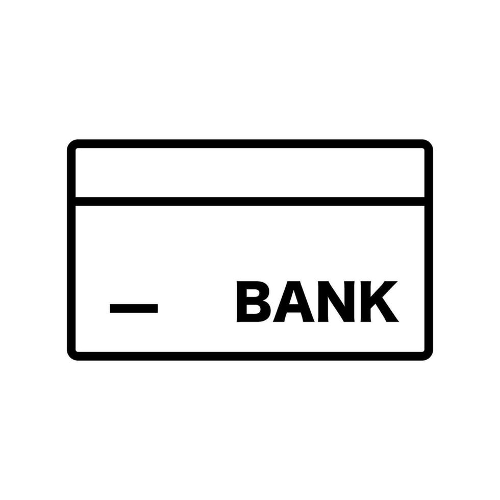 Bank Konto Symbol. Konto Gleichgewicht. Vektor. vektor