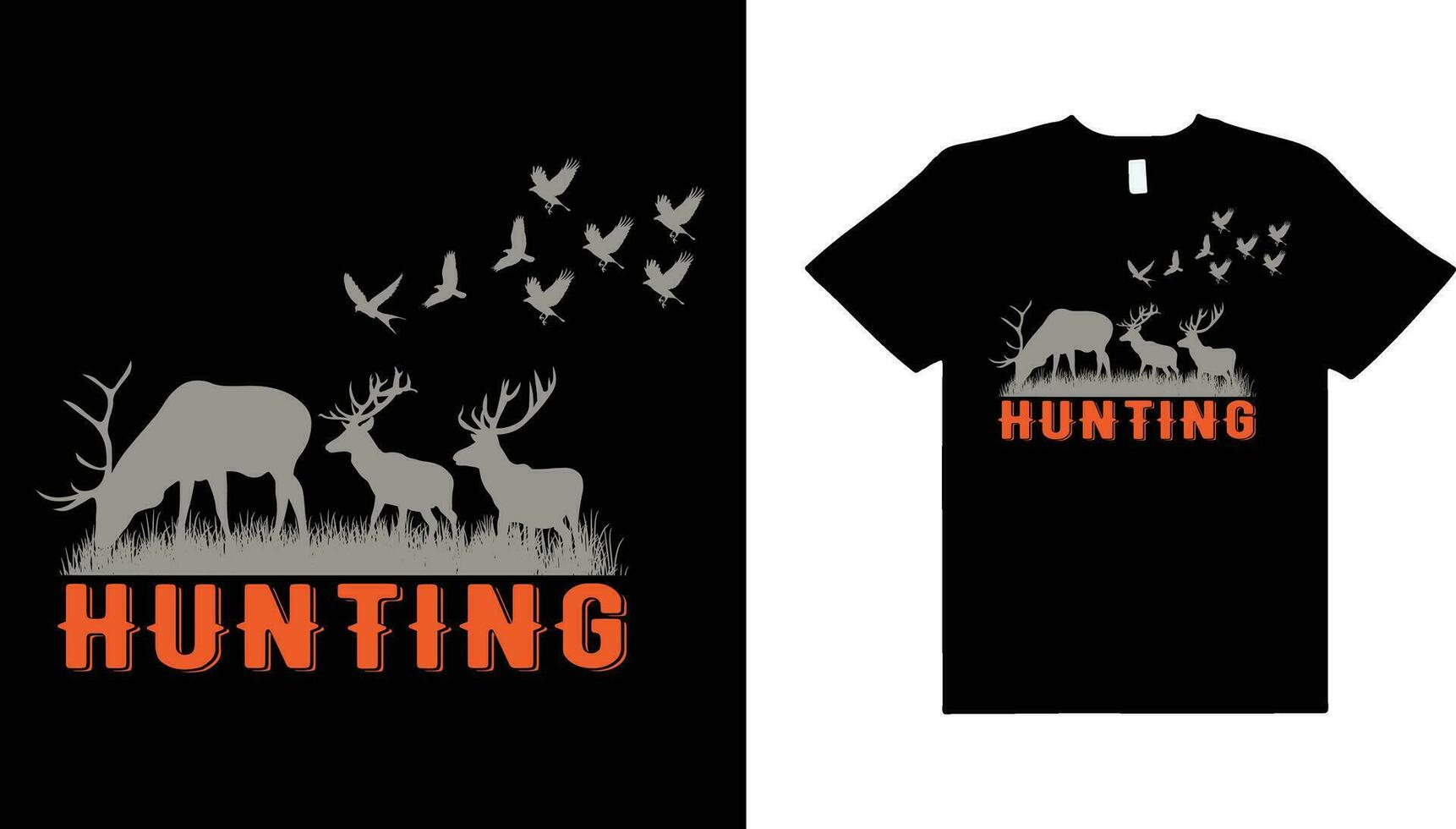 Jagd retro Jahrgang Vektor Typografie T-Shirt Design, Jagd T-Shirt Design.