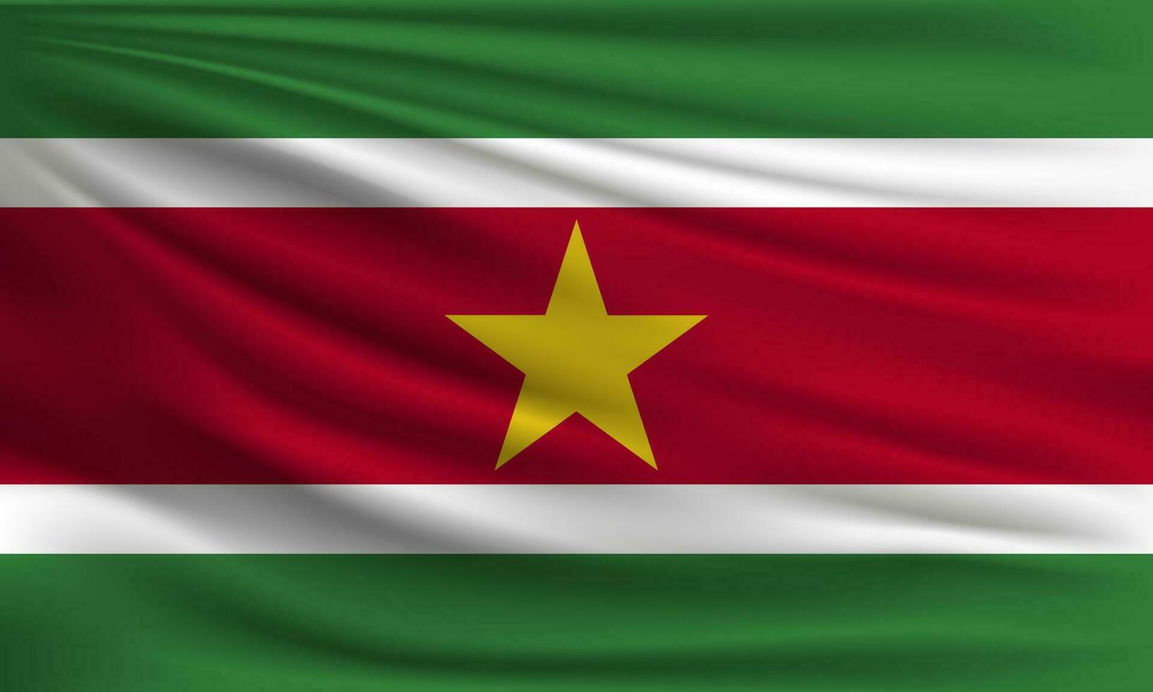 Vektor Flagge von suriname