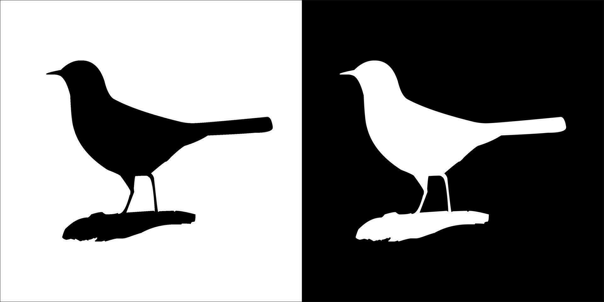 Illustration, Vektor Grafik von Vogel Symbol
