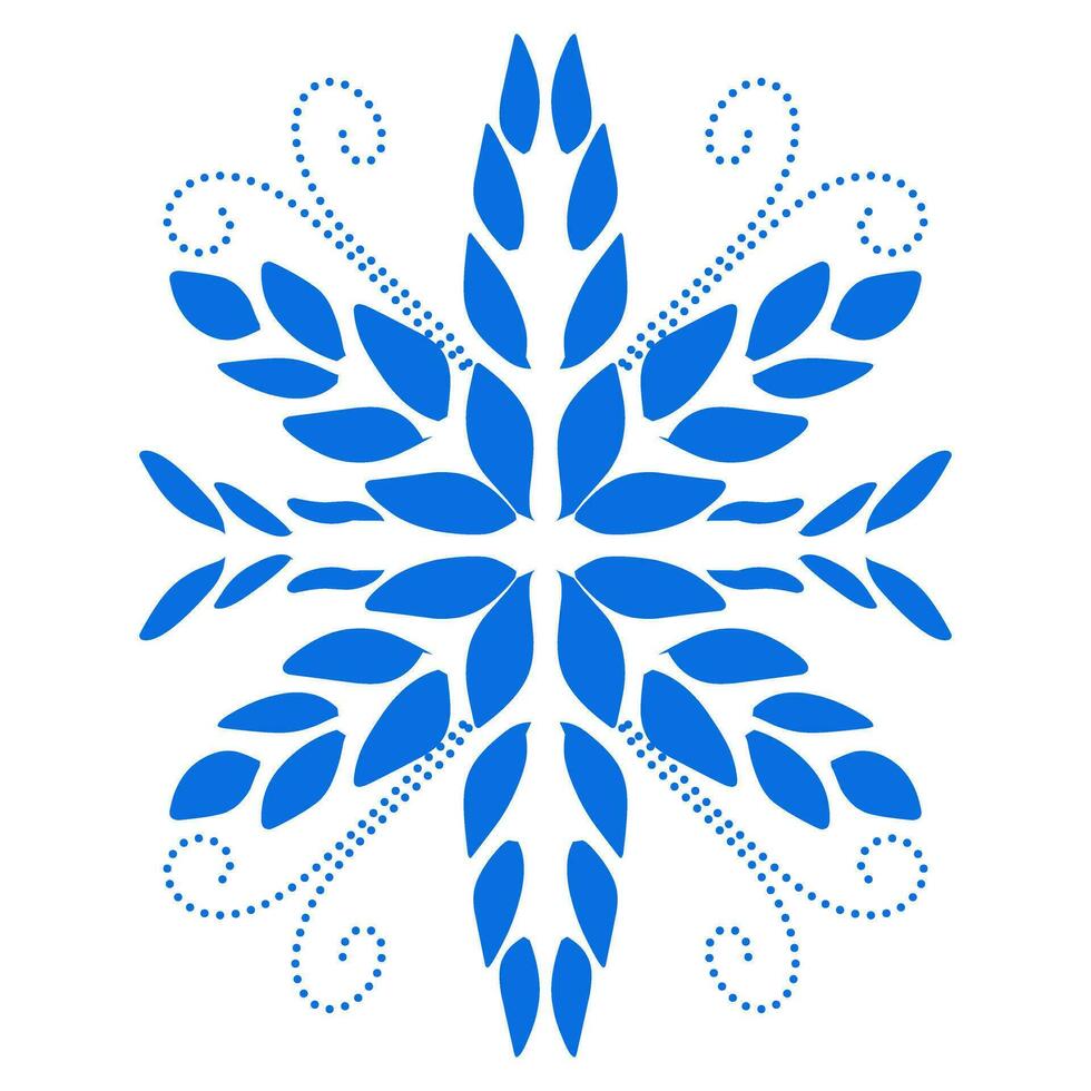 Blau Farbe ethnisch Mandala patern Design Illustration. perfekt zum Logos, Symbole, Aufkleber, Tätowierungen, Design Elemente zum Webseiten, Anzeige und mehr. vektor