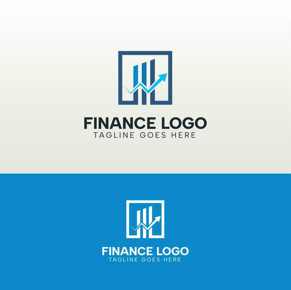 finanziell Logo Design , Buchhaltung Feste Logo vektor