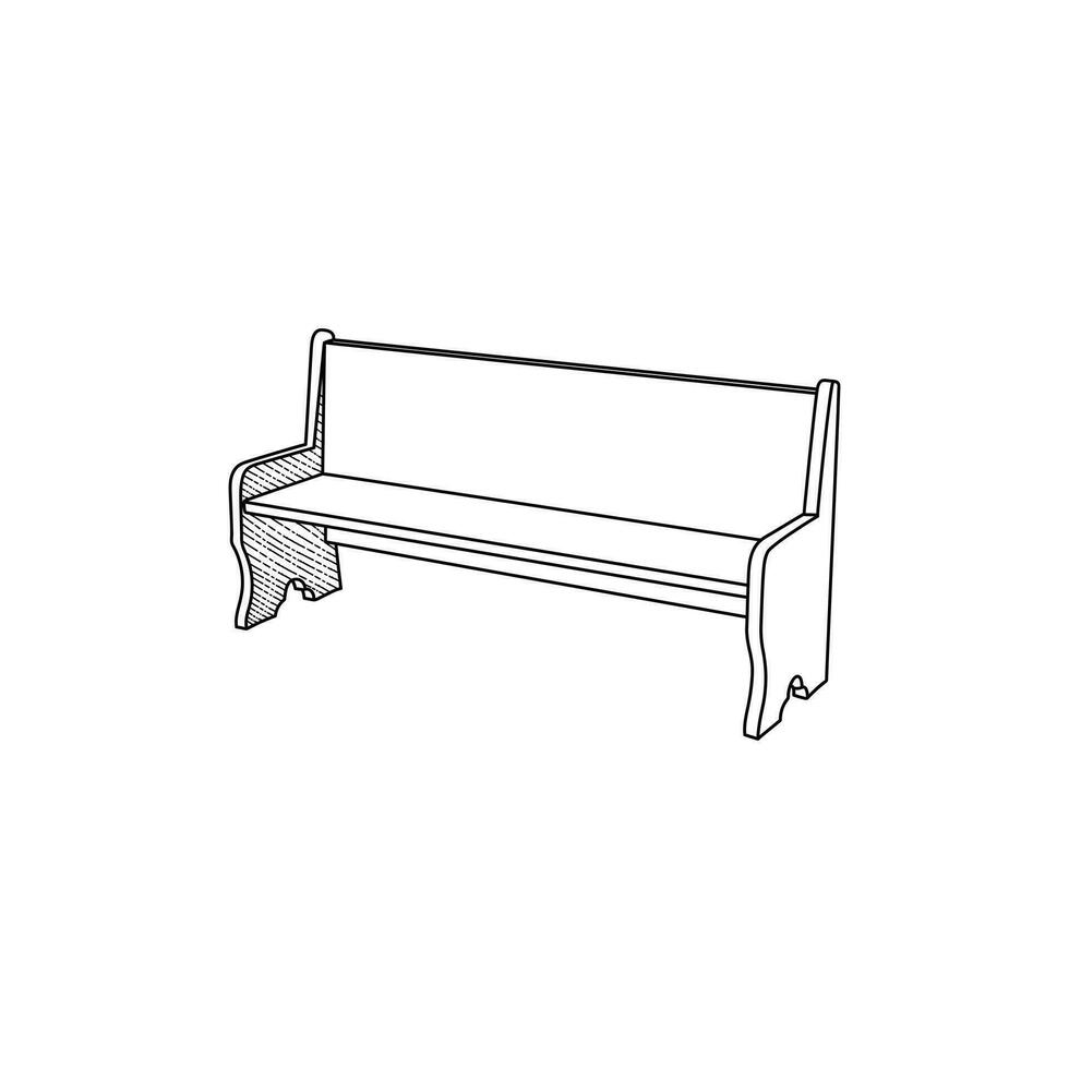 modern sittplats översikt stil ikoner. stroke vektor illustration på en vit bakgrund.