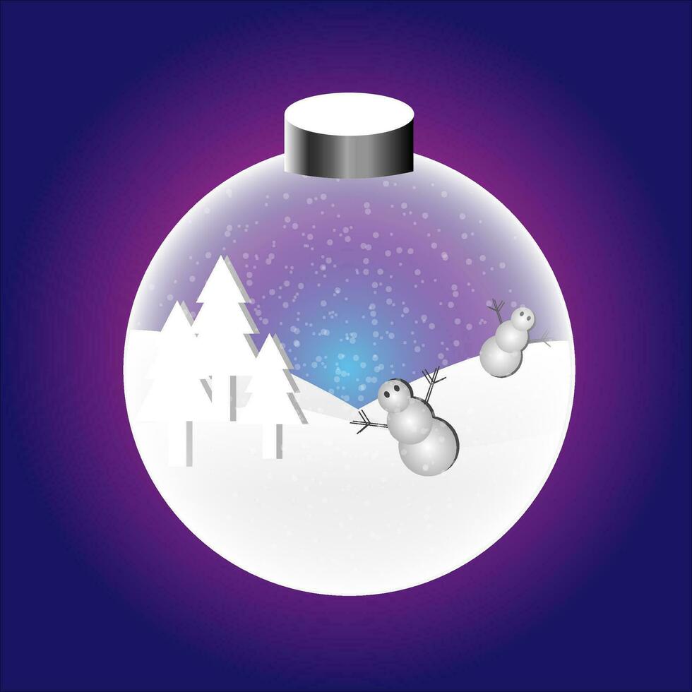 jul prydnad boll ClipArt vektor