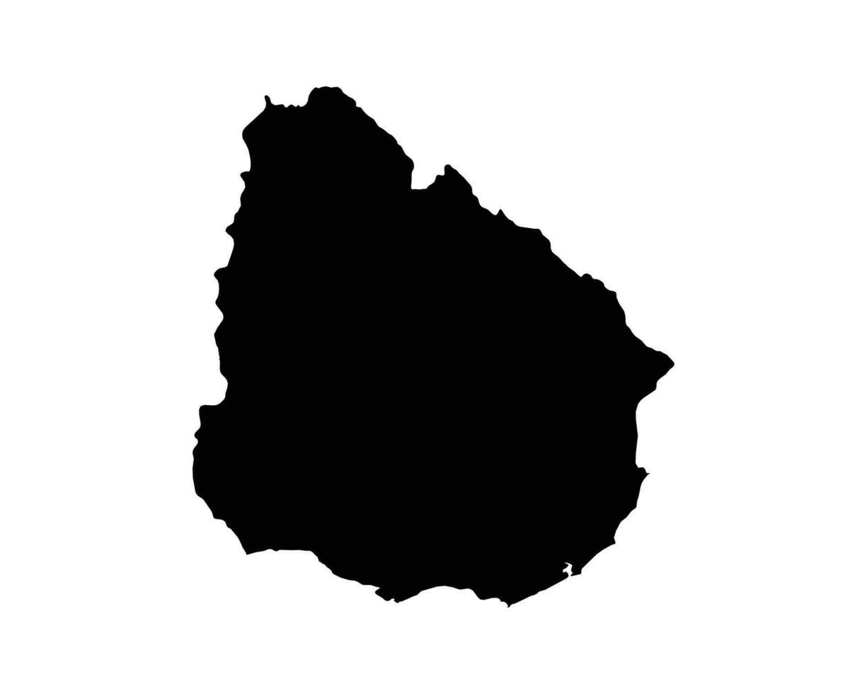 Uruguay Land Karte vektor