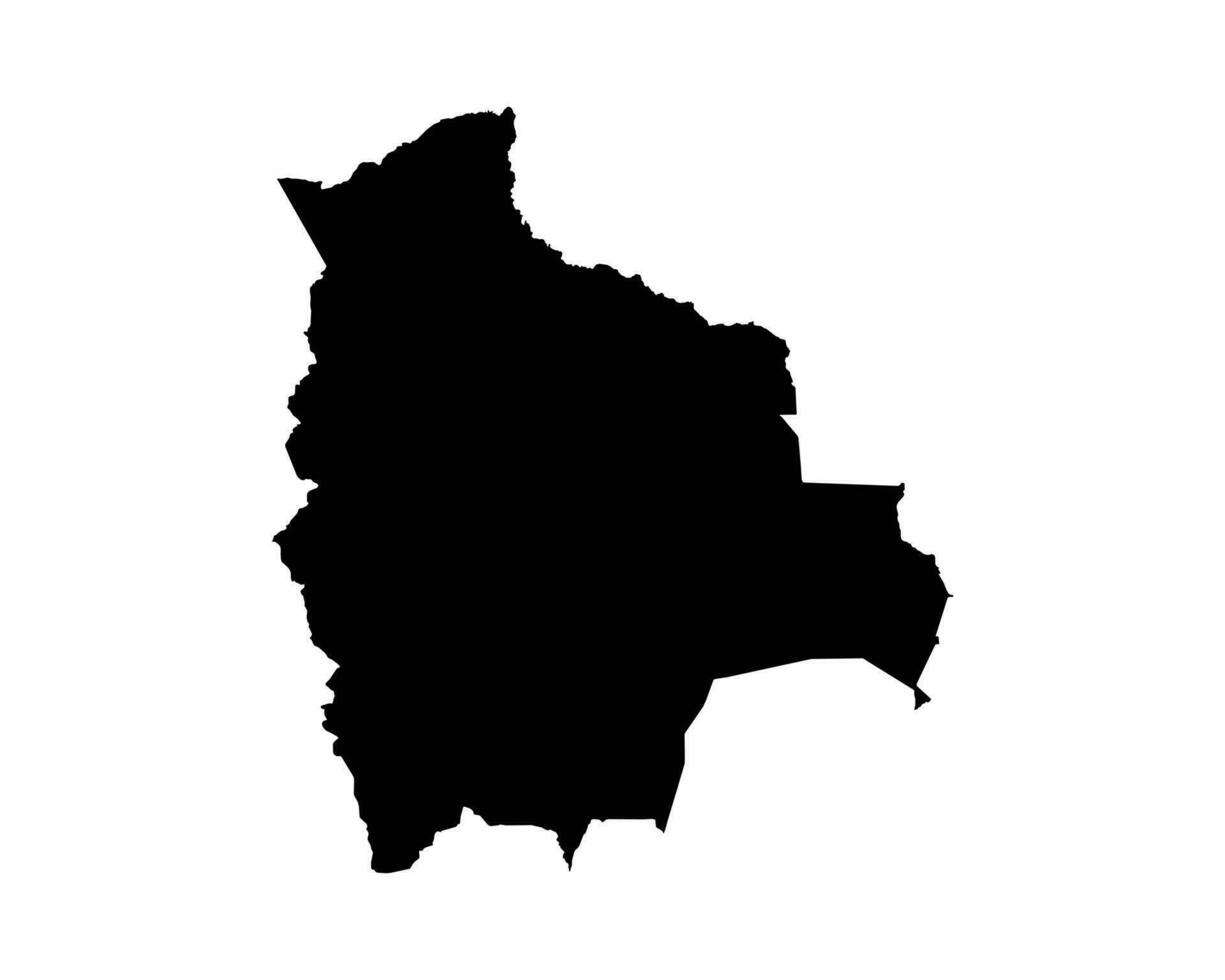 Bolivien Land Karte vektor