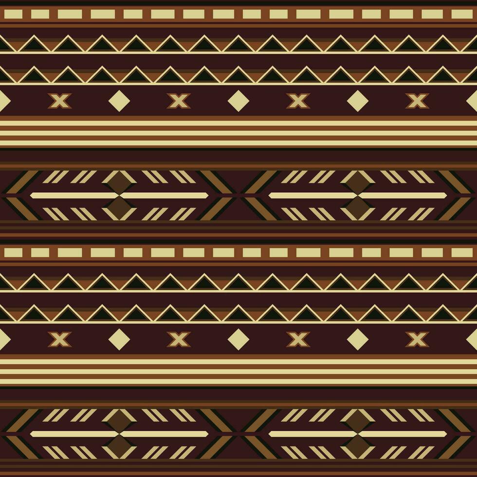 stam- aztec skriva ut mall för tyg och papper. sömlös mönster i boho chic stil. abstrakt bakgrund med etnisk prydnad. aztec mönster. sommar mode. vektor
