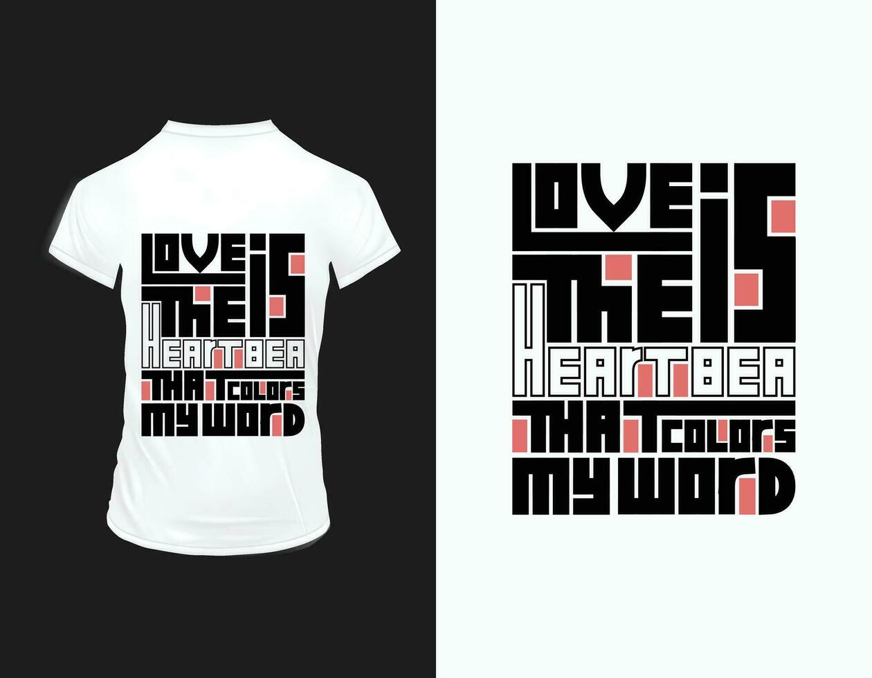 motiverande tshirt typografi liv citat mall vektor