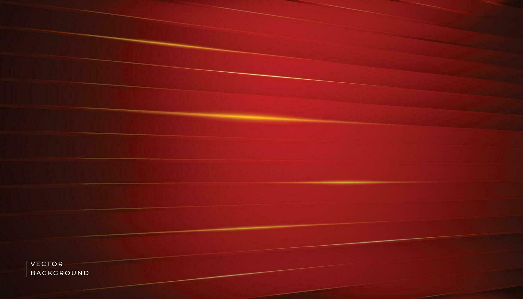 premie vektor abstrakt skinande rader bakgrund. hög kvalitet röd bakgrund för teknologi