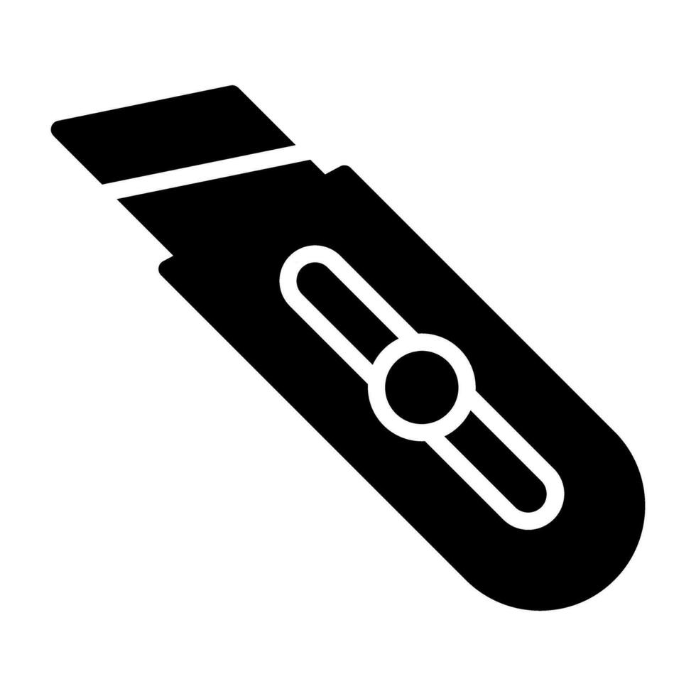 Papierschneider-Vektorsymbol vektor
