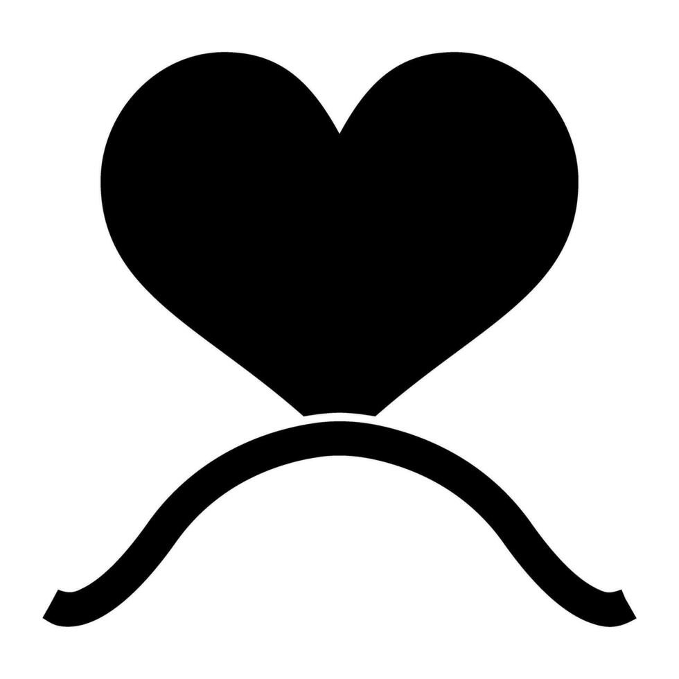 Liebe Knoten Vektor Symbol