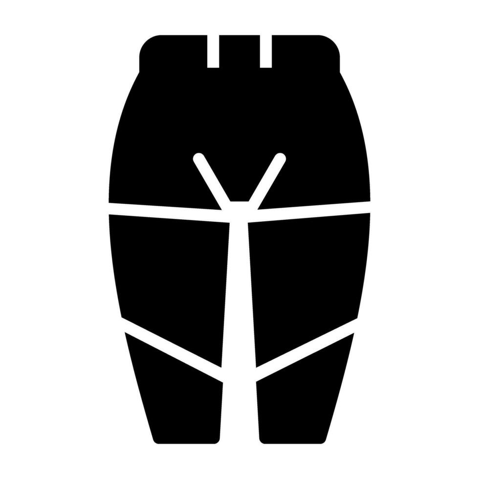 Thermal- Unterwäsche Vektor Symbol