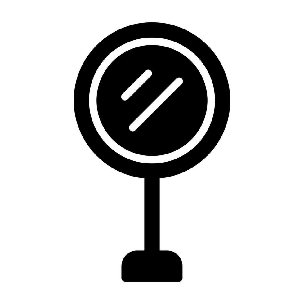 Signal Spiegel Vektor Symbol