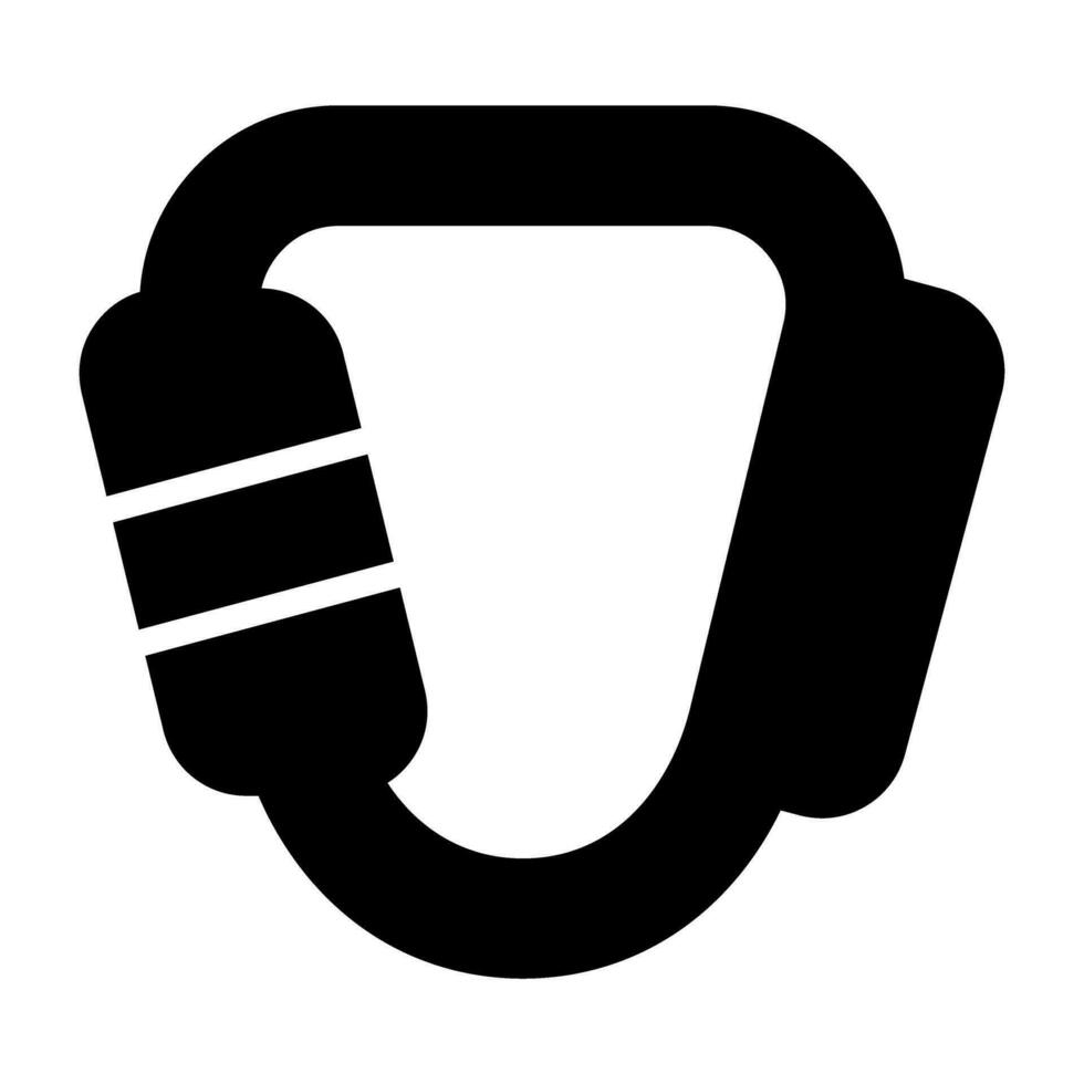 Karabiner Vektor Symbol