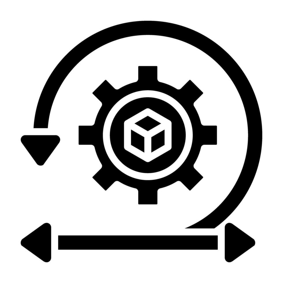 iterativ Design Vektor Symbol