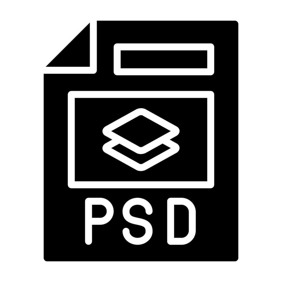 psd Datei Vektor Symbol