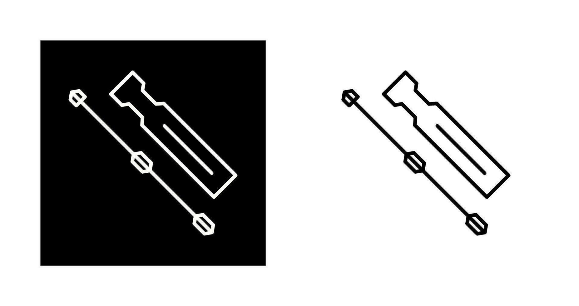 Schraubendreher-Vektorsymbol vektor