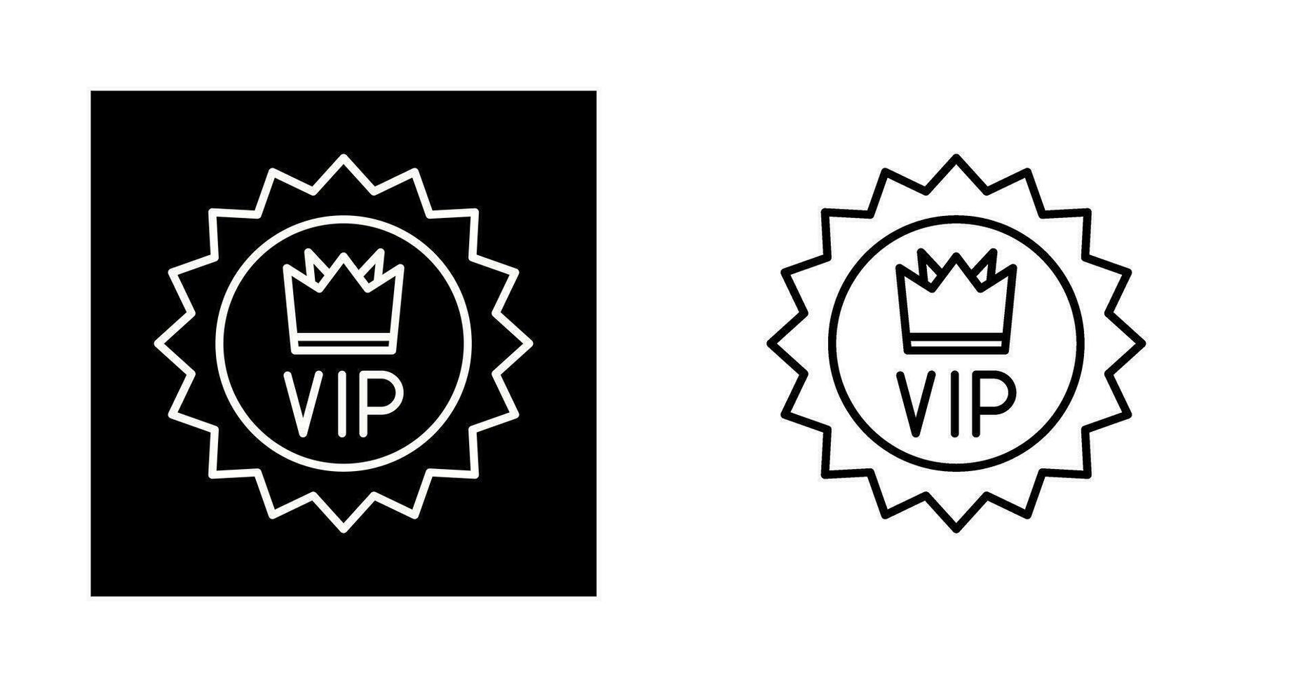 vip vektor ikon