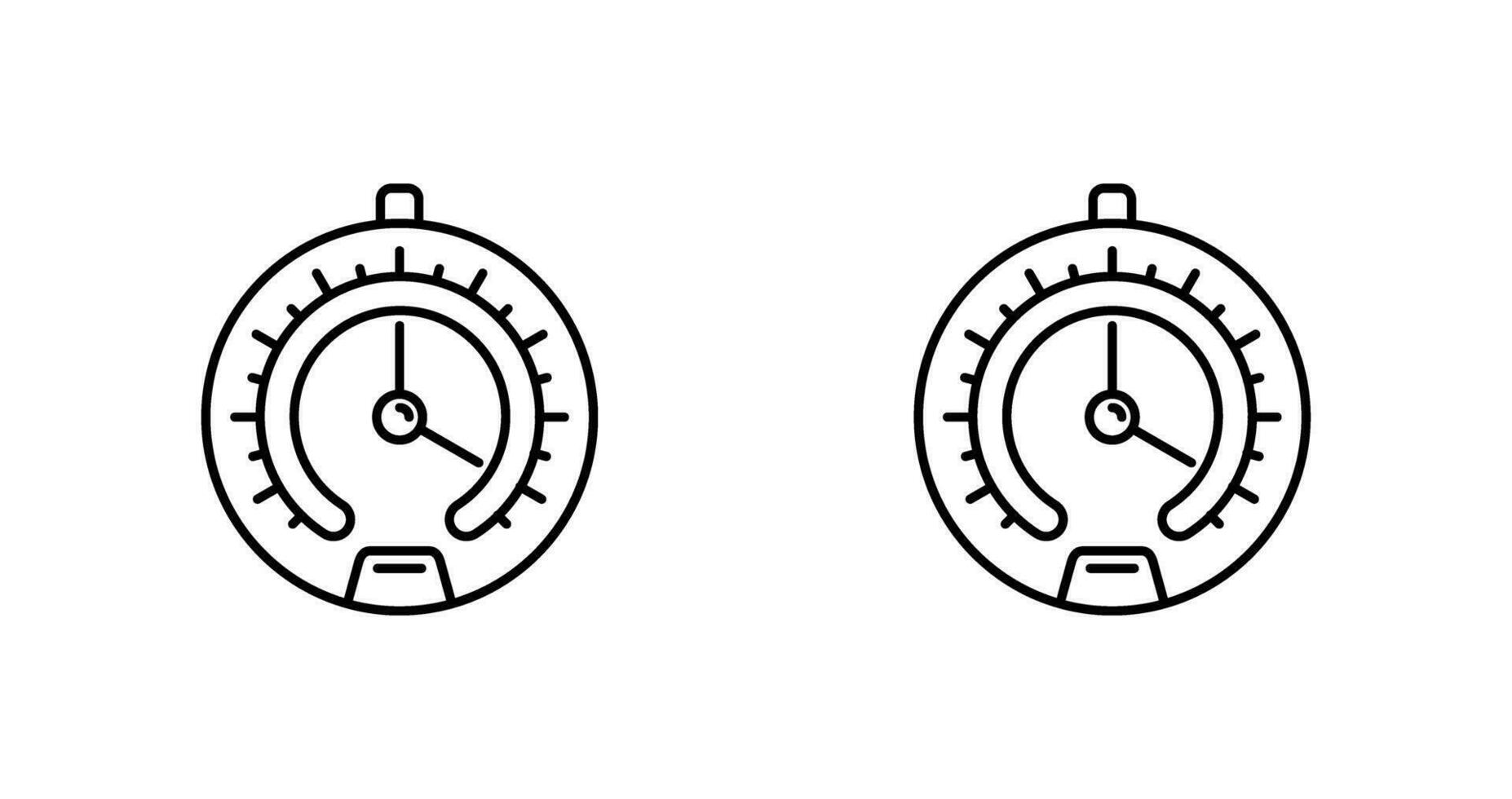 barometer vektor ikon