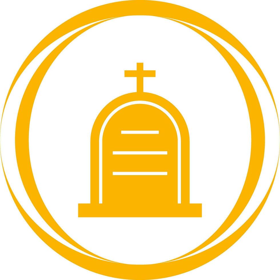 Friedhofsvektorsymbol vektor