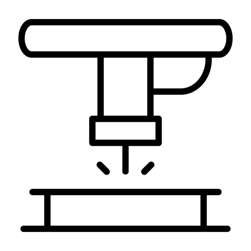 Maschinen Vektor Symbol