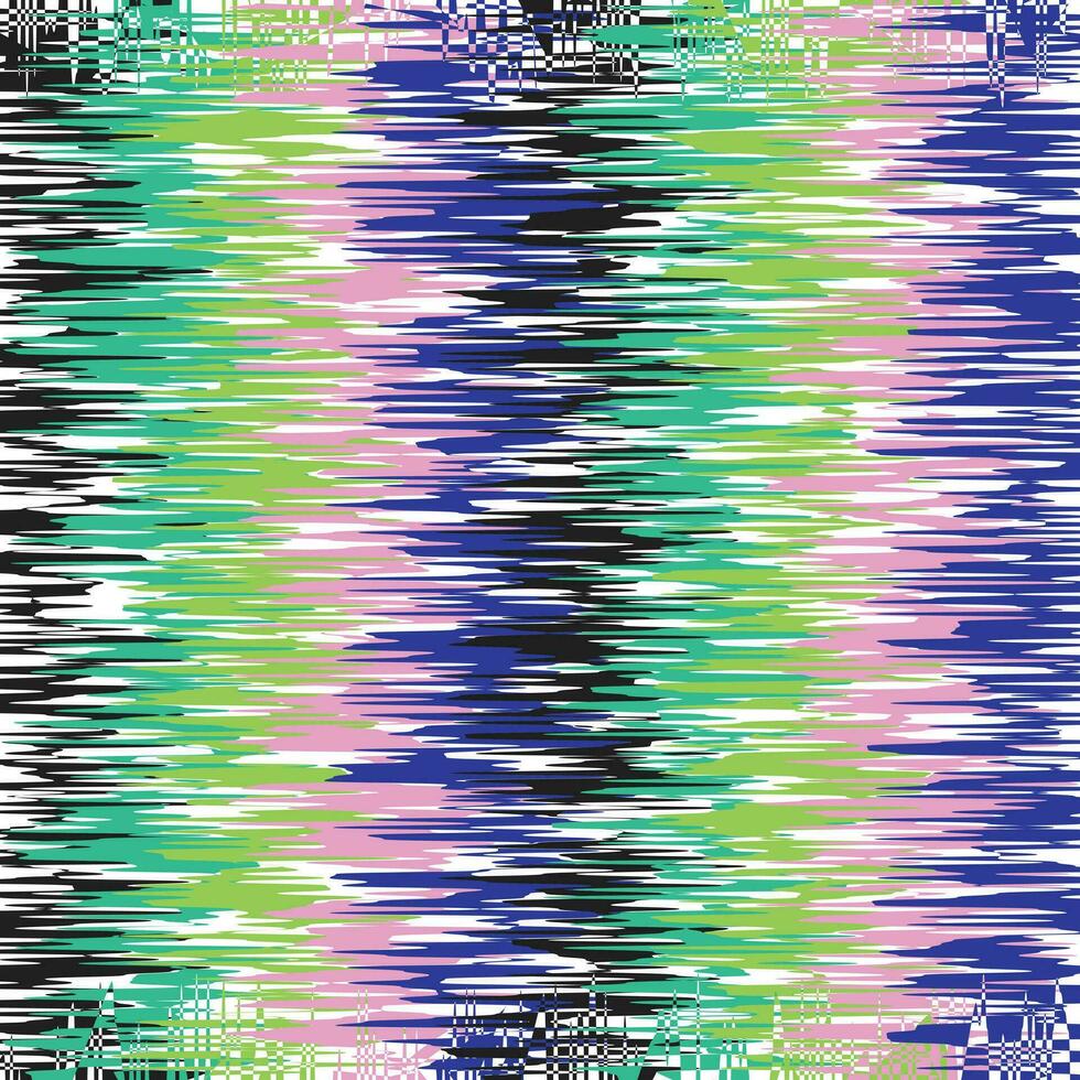 abstrakt färgrik tekniskt fel bakgrund mönster vektor